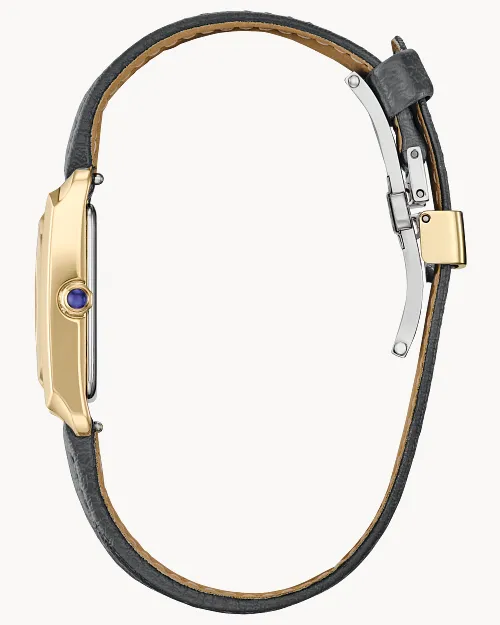 Citizen L Bianca Gold-Tone Dial Apple Leather Strap EW5622 Citizen L Bianca Gold-Tone Dial Apple Leather Strap EW5622